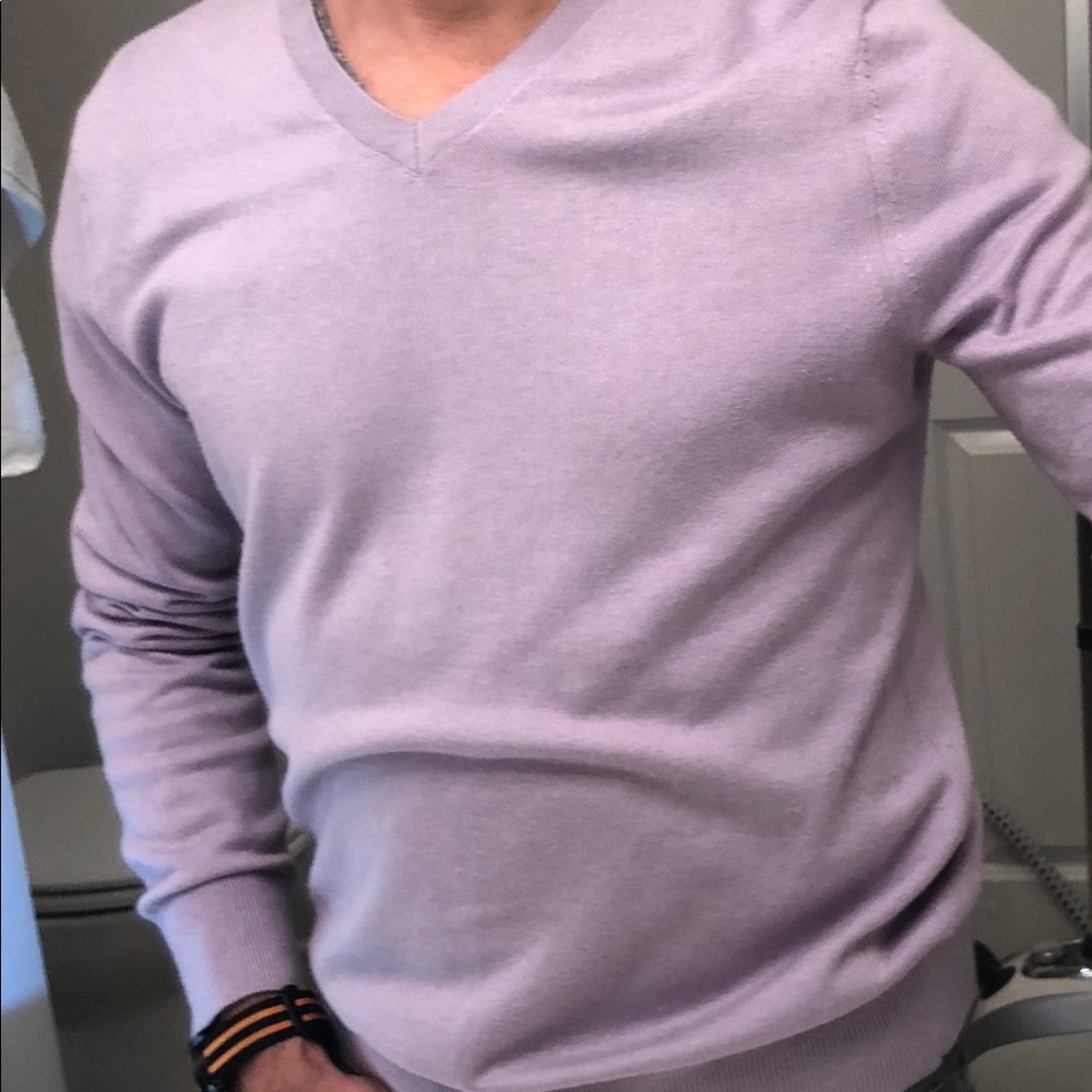 Banana Republic Luxury Blend vneck sweater